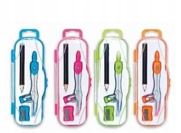 Cyrkiel metalowy szkolny z ołówkiem penmate pc-102 Kod producenta pc-102