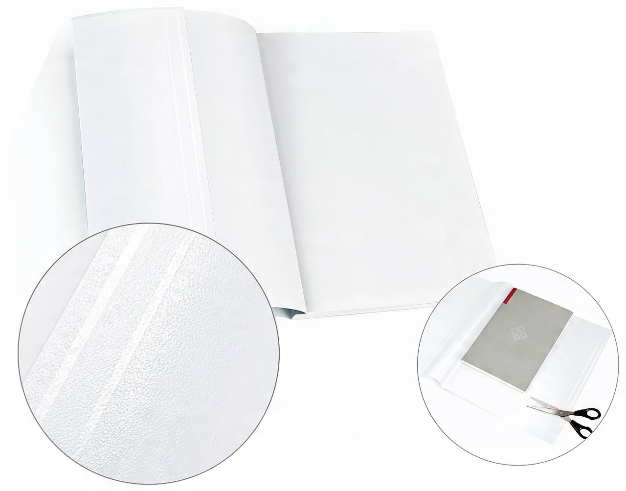 10x OKŁADKA OKŁADKI NA ZESZYTY KSIĄŻKI SAMOPRZYLEPNE UNIWERSALNE MOCNE