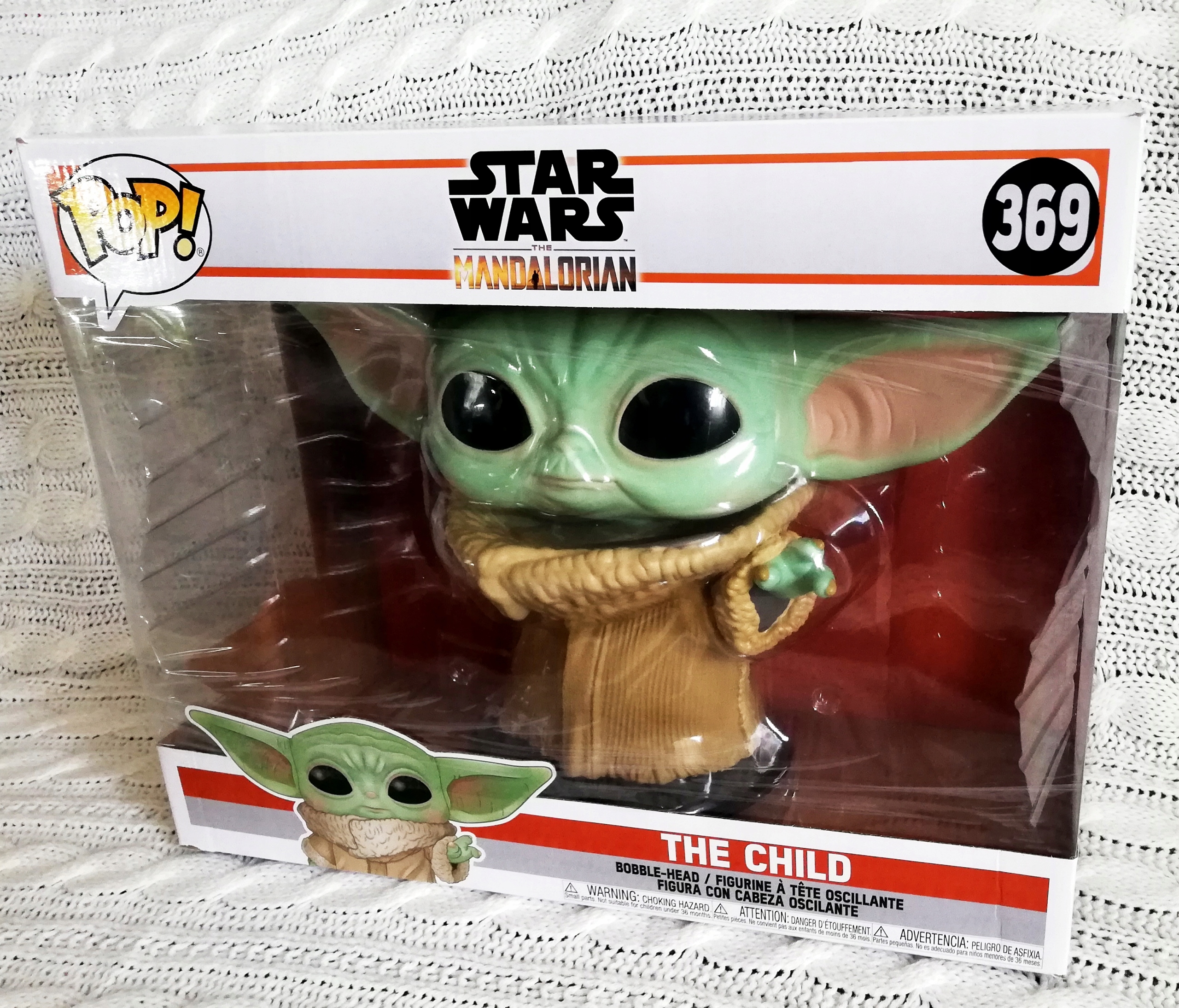 Funko Pop! The Child 10'' JumboPop Mandalorian 369 Size Grogu