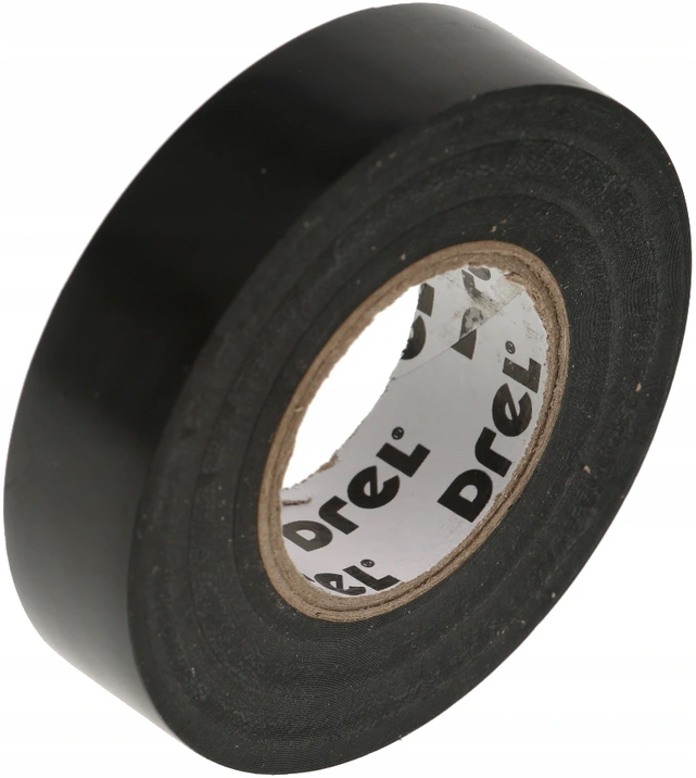 DREL TAŚMA IZOLACYJNA CZARNA 19 mm 20 m PVC IZOLACJA