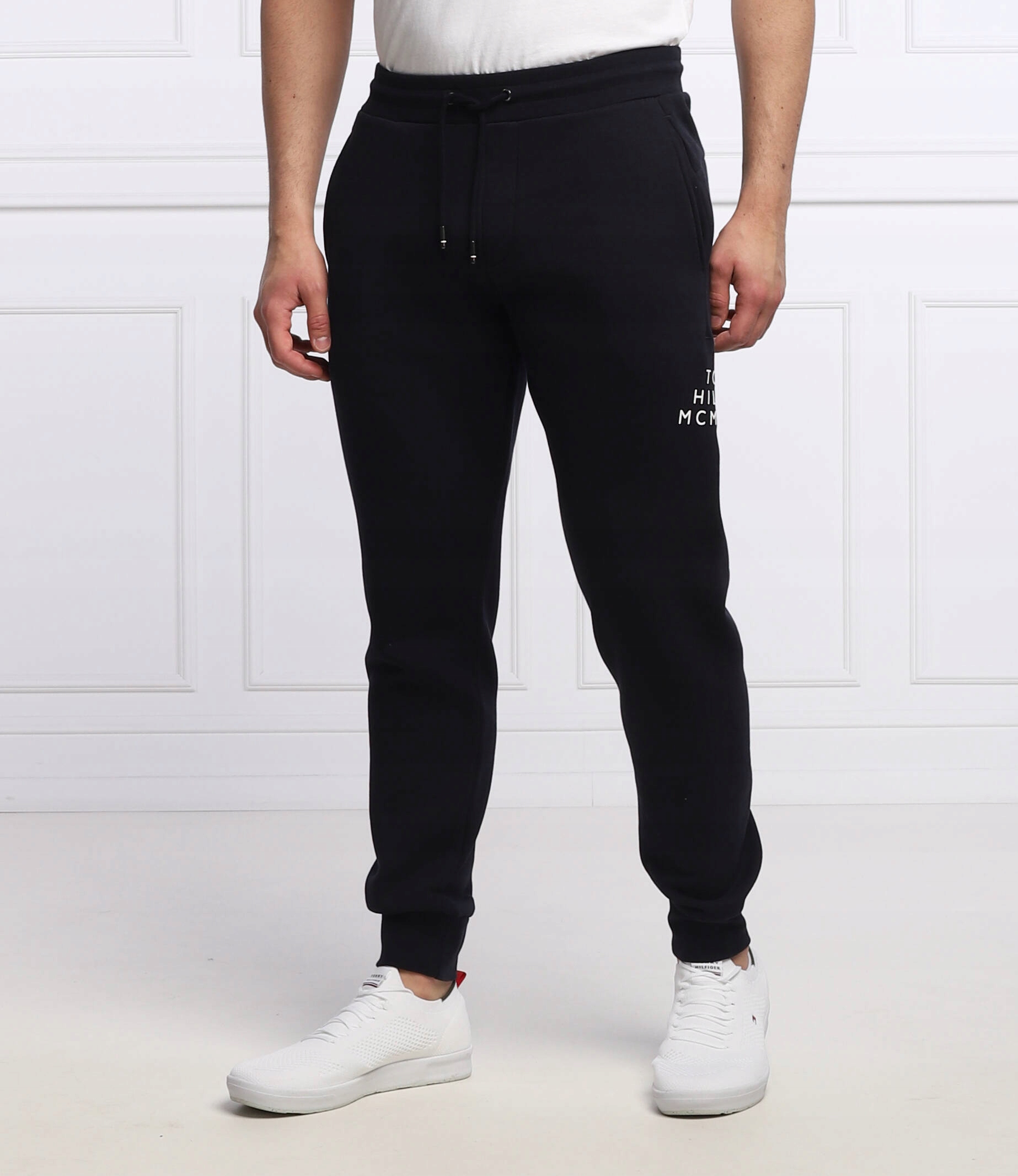 Tommy Hilfiger spodnie męskie dresowe, granat, XXL