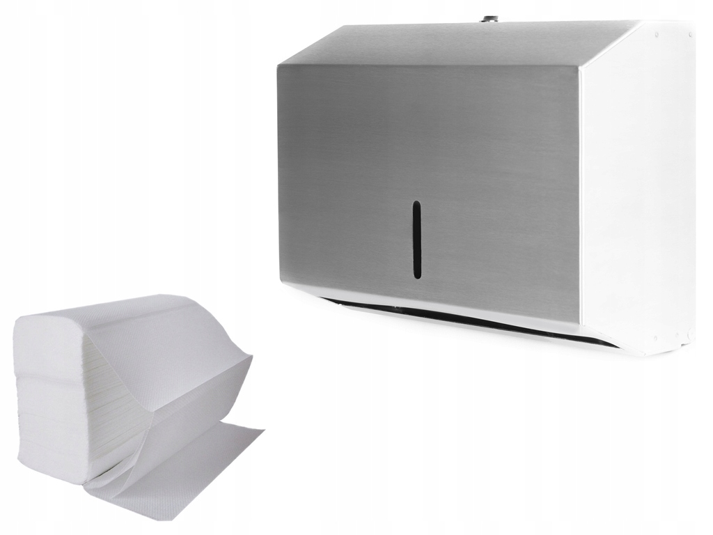 

Zestaw Podajnik Dozownik Stal Ręczniki Zz 200 szt