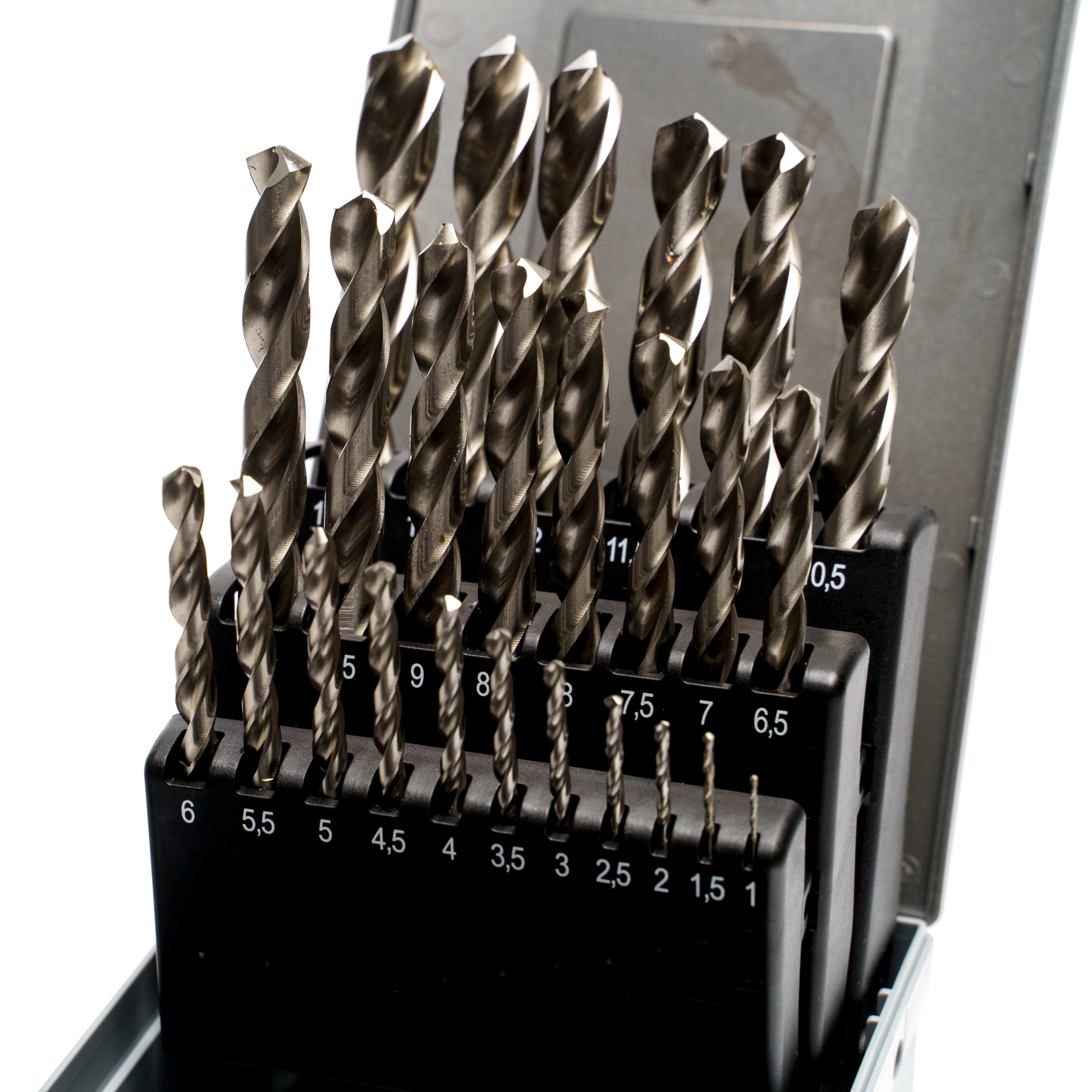 Zestaw Wierteł 1-13 HSSCo Kobalt 25szt Koronet