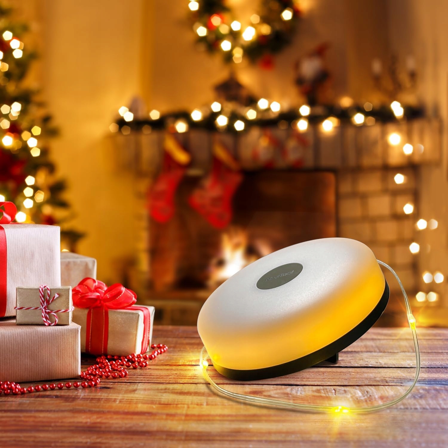 OŚWIETLENIE NAMIOTU KEMPINGOWEGO LED CIEPŁE ŚWIATŁO + BIAŁE ŚWIATŁO 1800MAH Moc 1 W