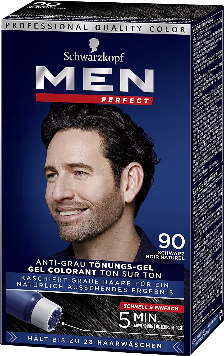 

Schwarzkopf Men Perfect 90 Odsiwiacz Czarny
