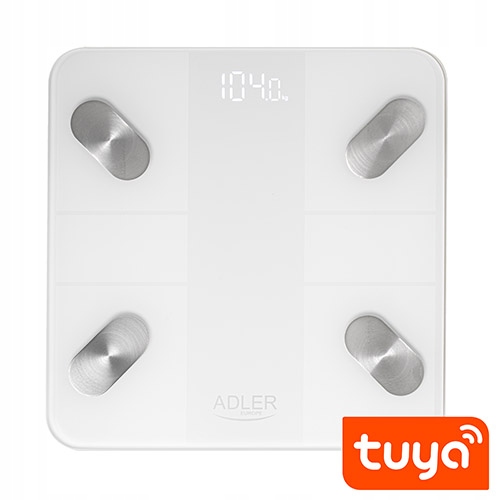 Ad 8186 white Waga lazienkowa analityczna Sma