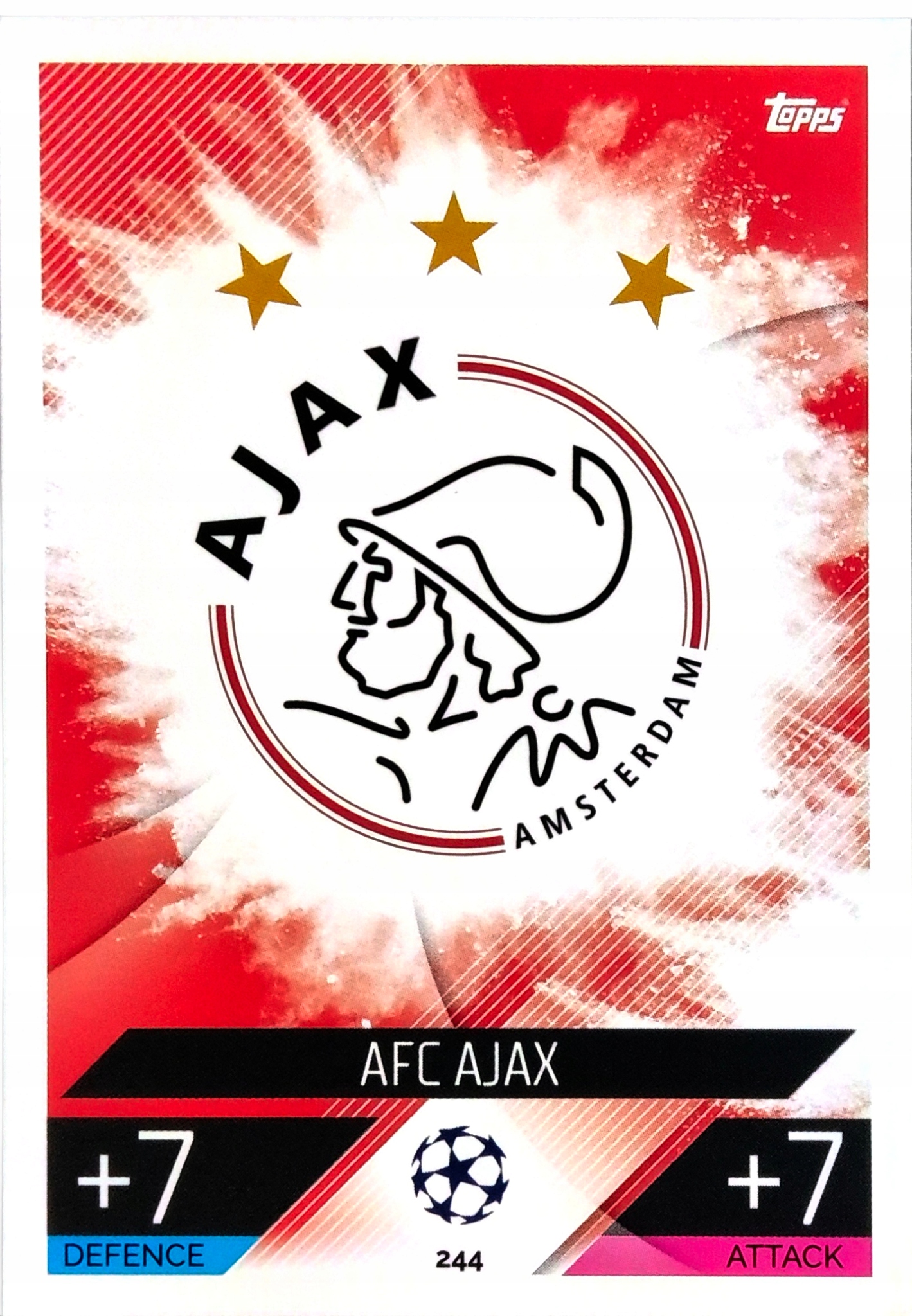 Topps Match Attax 2022-2023 Logo Club Badge 244 Ajax
