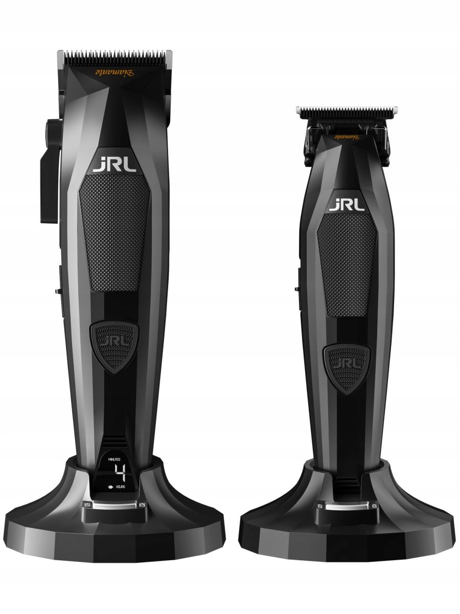 Jrl Diamante 2025C Black Zestaw maszynka trymer 2 stacje ładujące