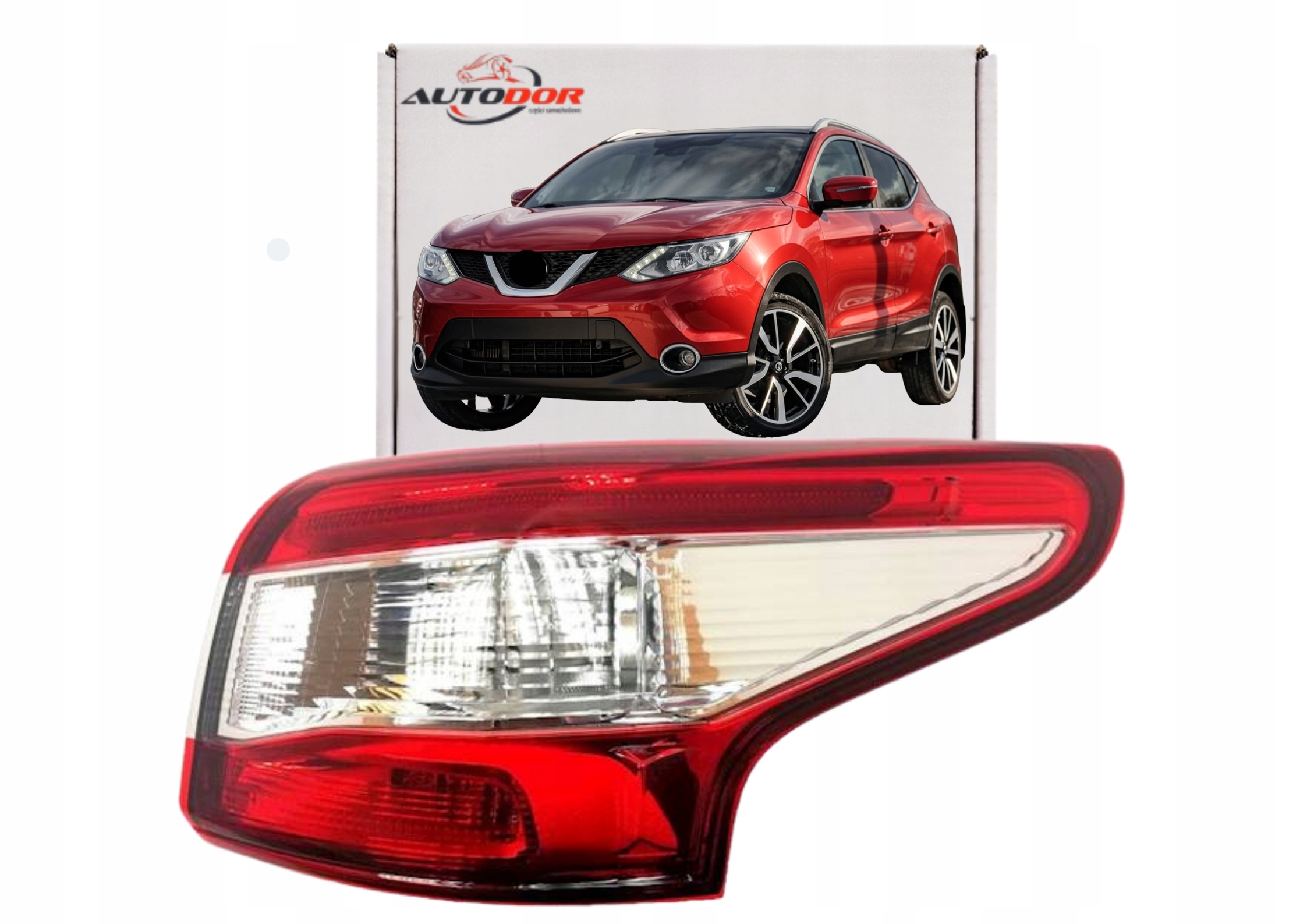Nissan Qashqai 2014-2017 Vnější Zadní Světlo Pravé Nové 265504EA0A
