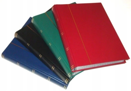 Leuchtturm Album na známky A4 60 stran, černé stránky Barva: Černá