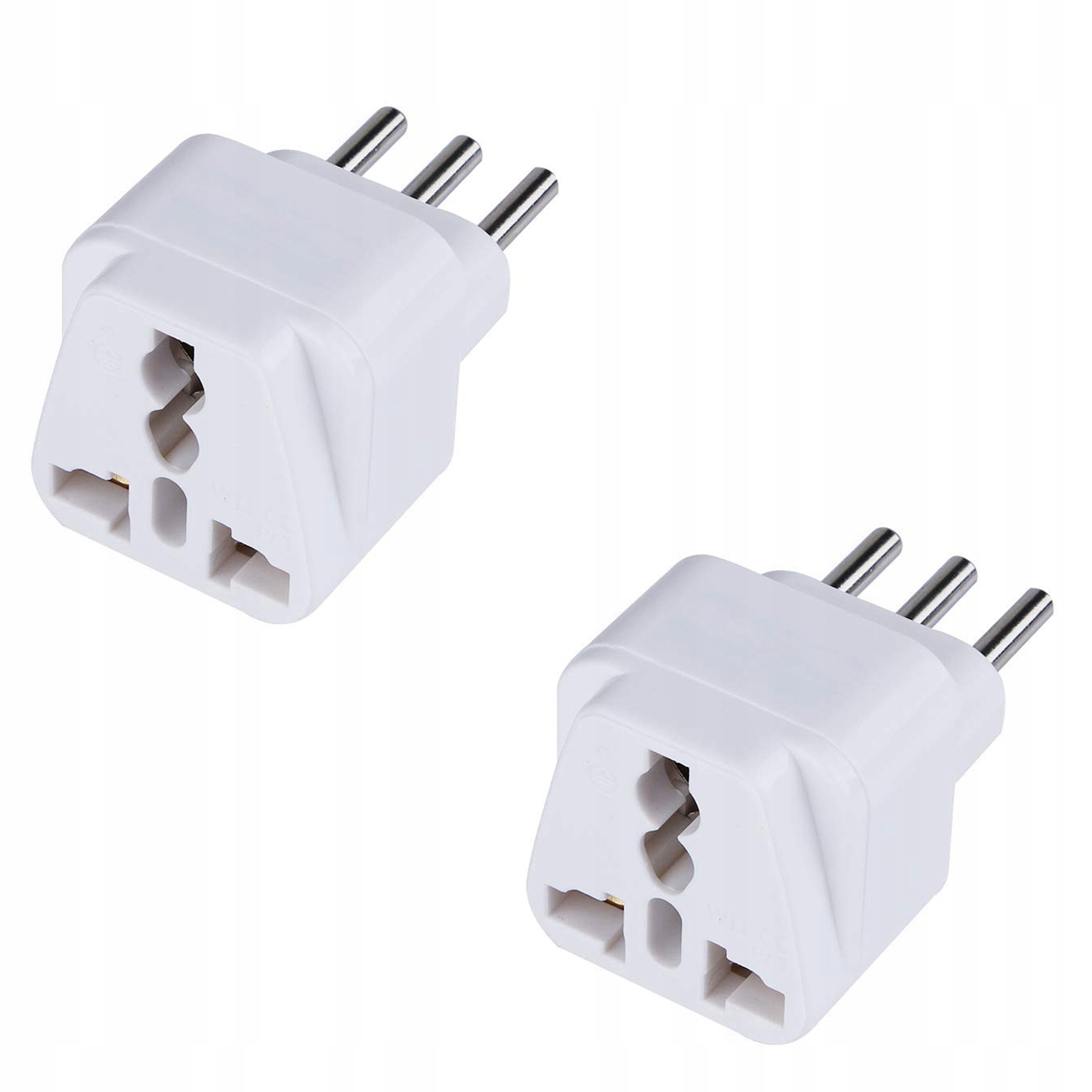 2X ADAPTER EU do TYP L WŁOCHY WTYCZKA WŁOSKA ITALIA