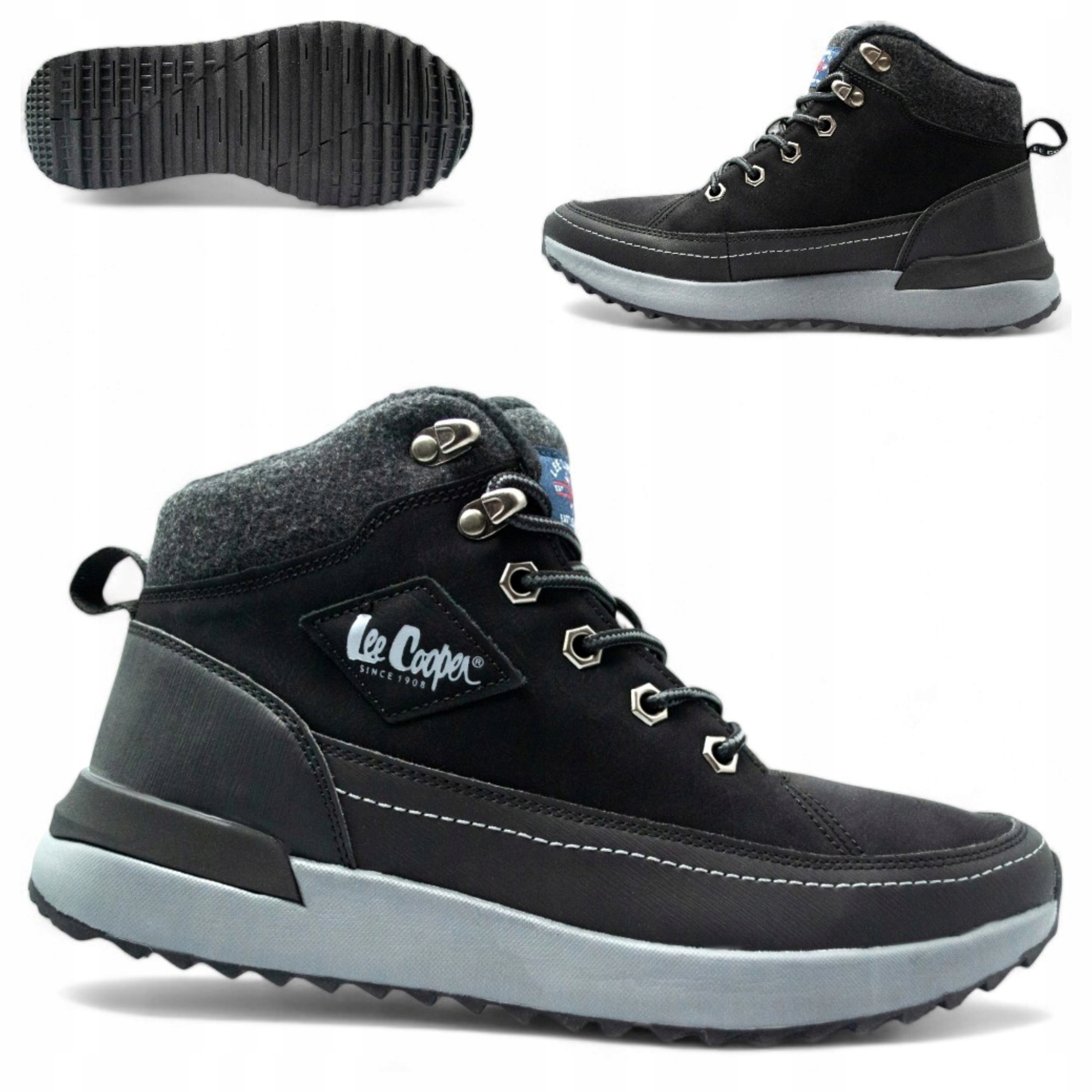 Pánské sportovní zimní trekové boty zateplené Lee Cooper velikost 41