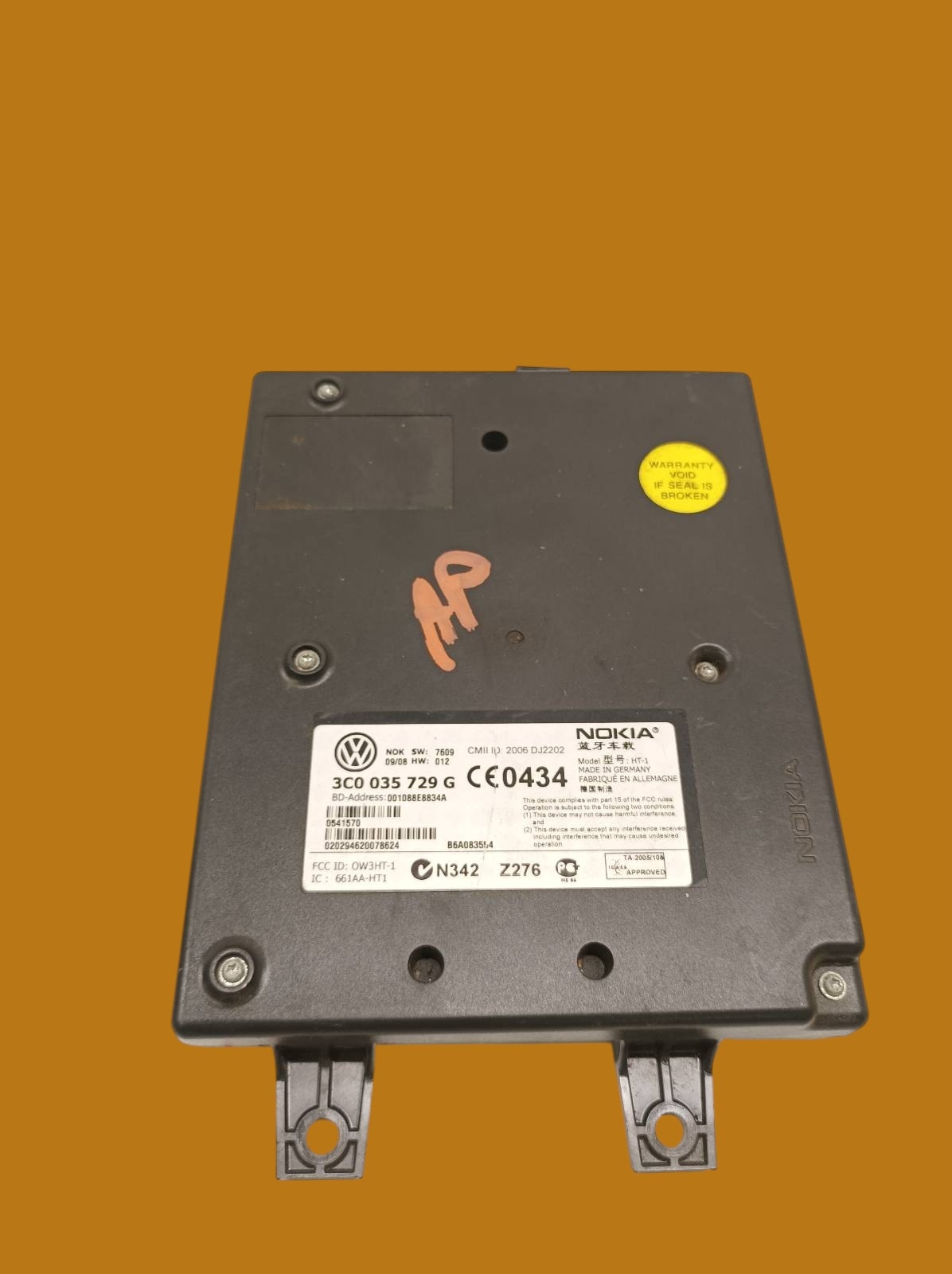 modulo BLUETOOTH 3C0035729G VW Volkswagen Touareg e (2002-2010)