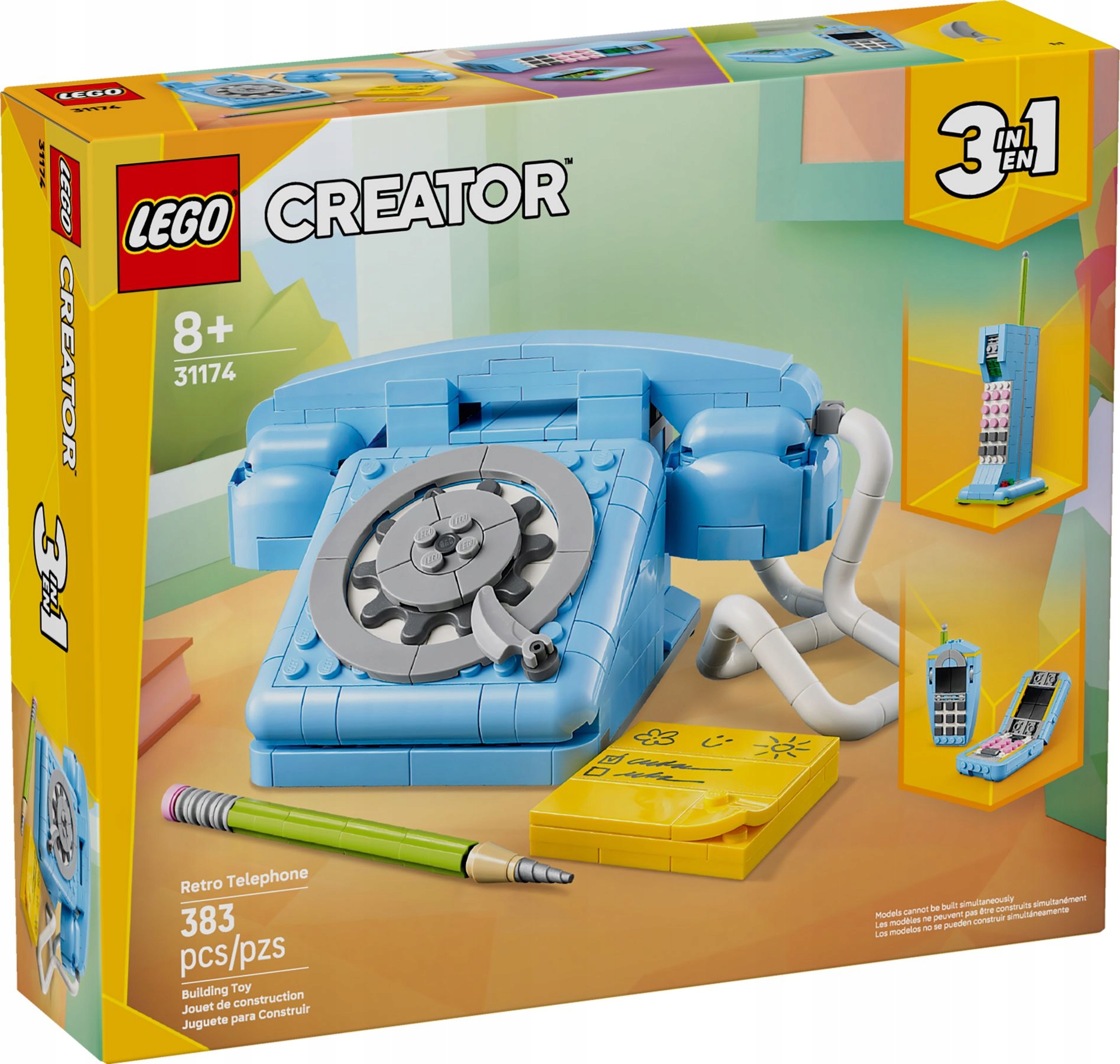 Lego Creator 31174 Telefon V Retro Stylu