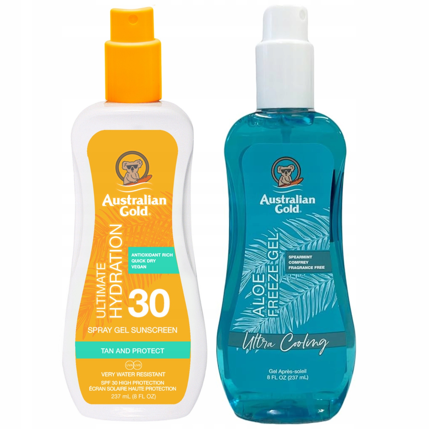 Australian Gold Sprejový gel SPF30 Chladivý sprej