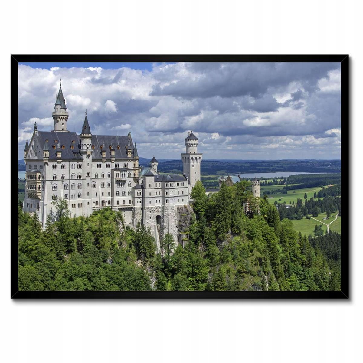 Plakáty v rámu 70x50 Zámek Neuschwanstein