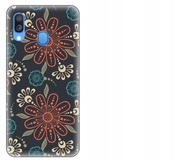 

Etui pokrowiec Samsung Galaxy A40 Floral kwiaty