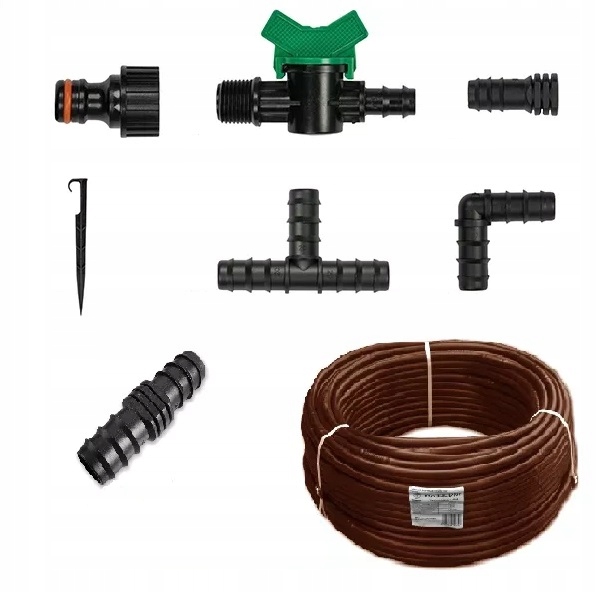 

Linia kroplująca 100m wąż nawadniający 80 gratisów