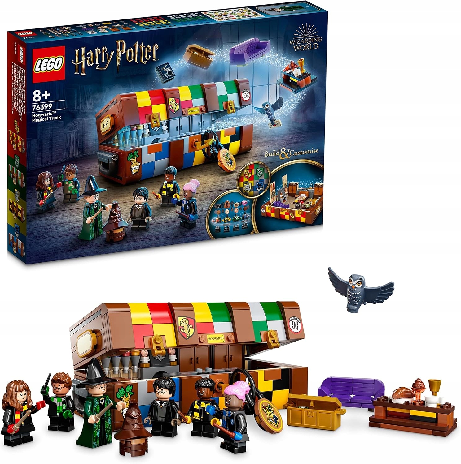 Lego Harry Potter 76399 Kouzelný kufr z Hogwartsu Nové Pl