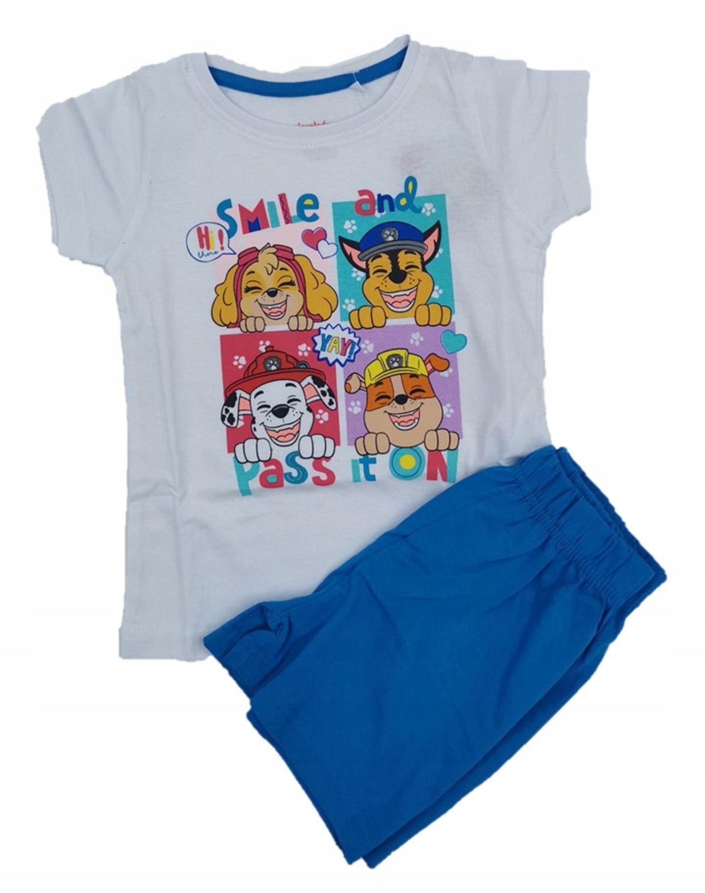 

Psi Patrol Skye Chase Piżama r. 128 krótki rękaw