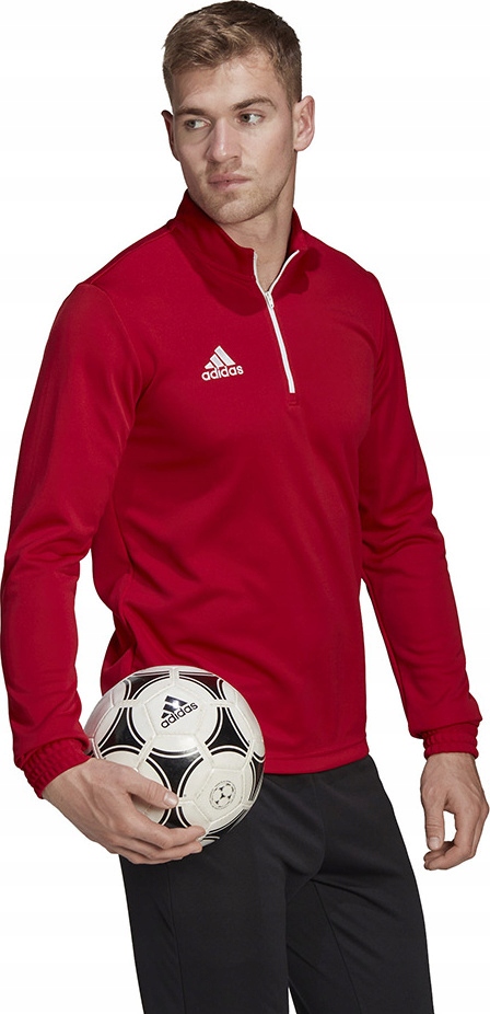 Pánská Mikina Adidas Entrada 22 Training Top Červená H57556 r XL