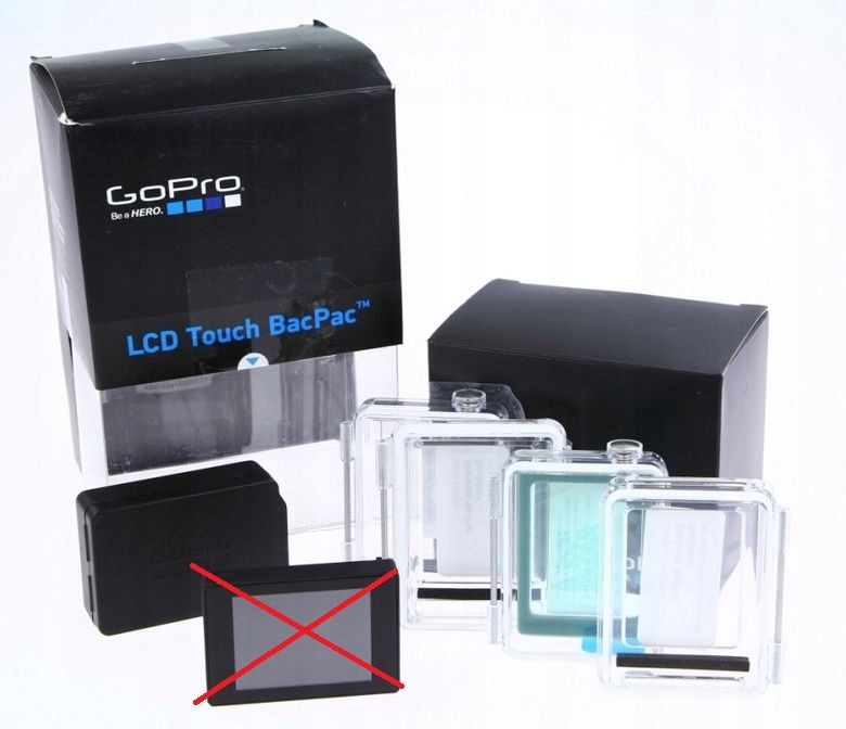 Sada podvodních pouzder pro GoPro LCD Touch BacPac (bez displeje) dotyková