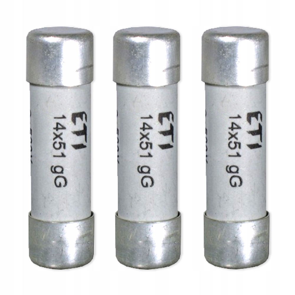 

Eti Wkładka Topikowa Cylind gG 14x51 2A 690V 3szt