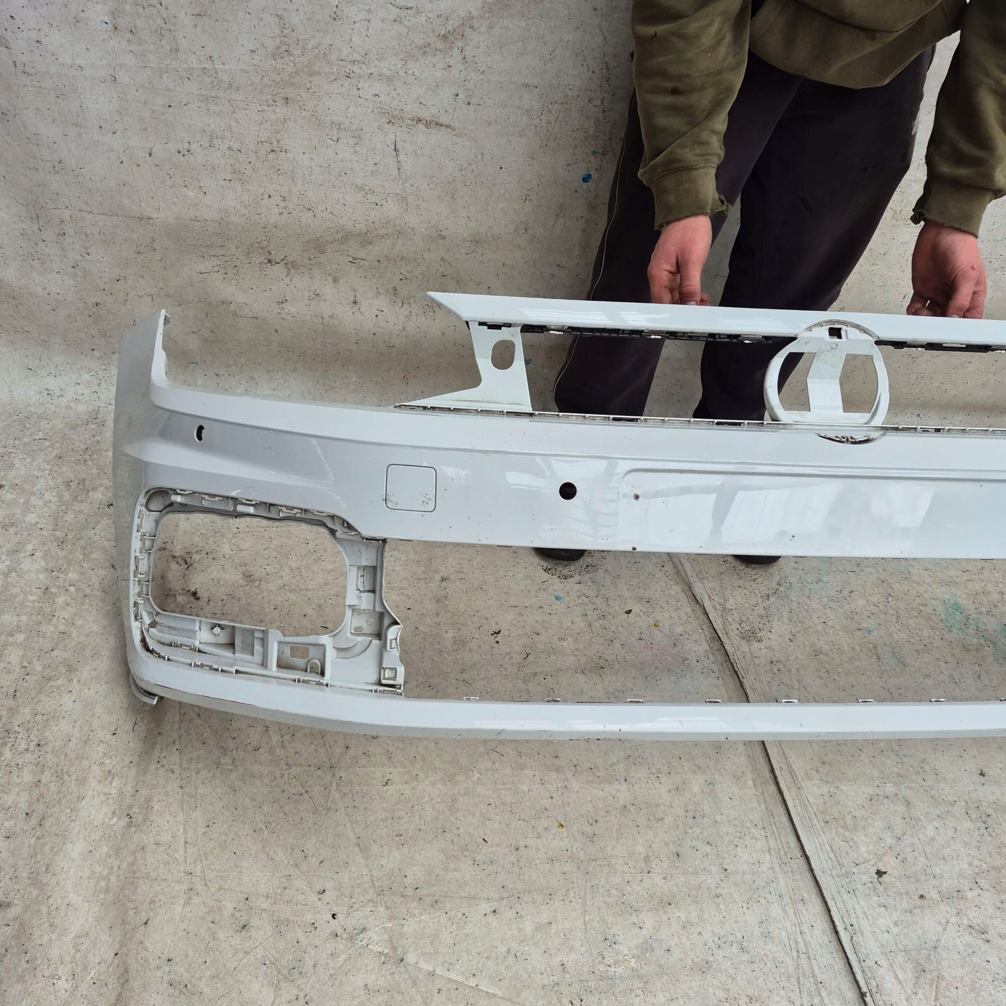 VW POLO VI 6 2G GTI 17-21 bumper front front PDC