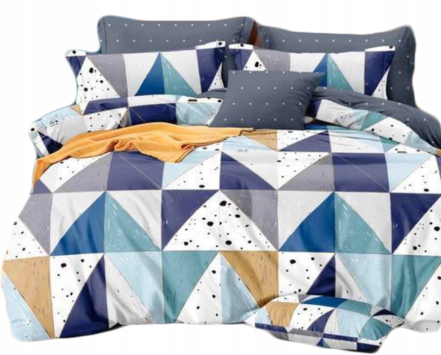 KOMPLET POŚCIEL BAWEŁNIANA 160x200 +2 POSZEWKI + PRZEŚCIERADŁO DUŻO WZORÓW