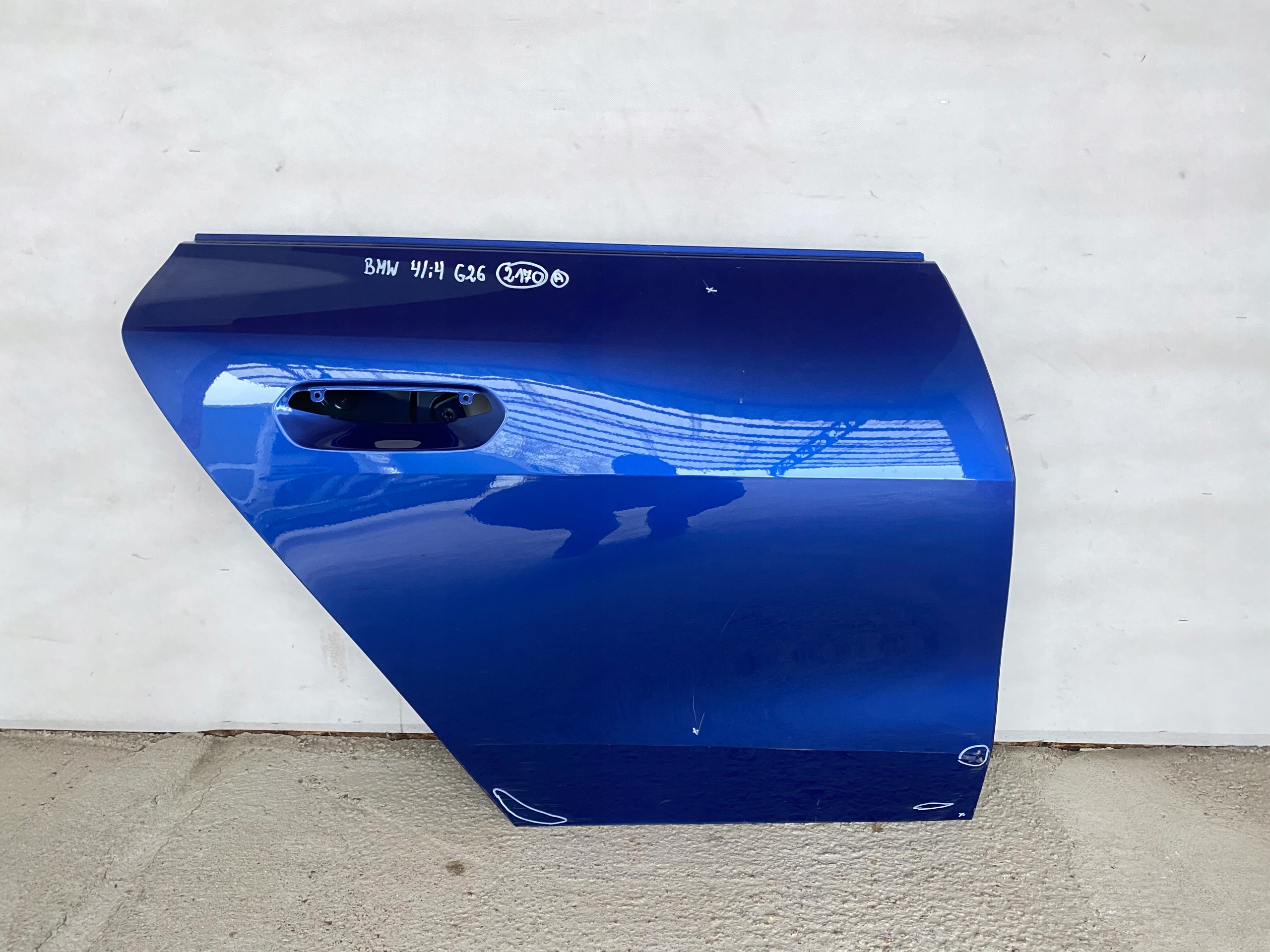 BMW 4 i4 G26 DRZWI PRAWE TYLNE TYŁ POZNAŃ (==GIEŁDA==)