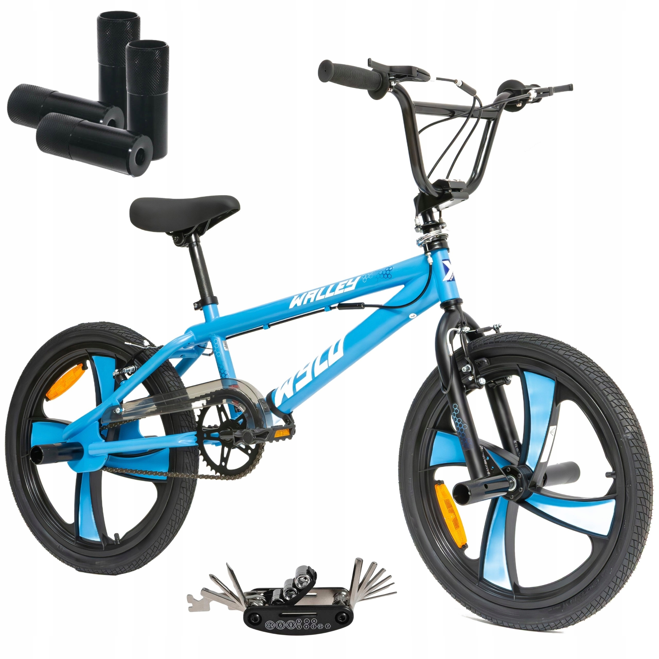 Rower Bmx Męski Damski Koła 20 Freestyle Kierownica Obrotowa Rotor 360 Pegi