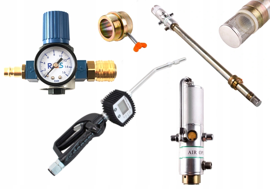 PNEUMATYCZNA POMPA DO OLEJU 120SAE 1:1 ASTA ZESTAW