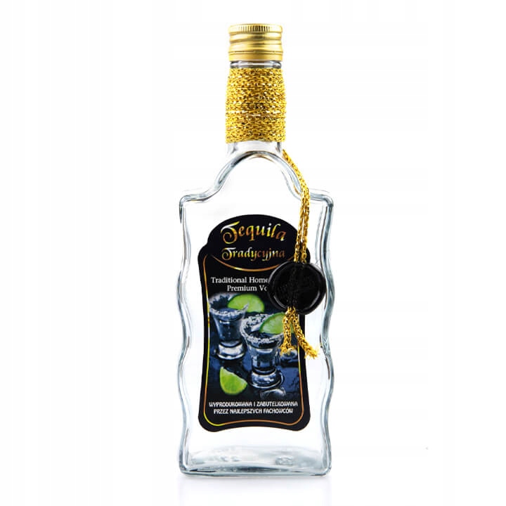 

Butelka zdobiona fala 500ml Tequila Tradycyjna