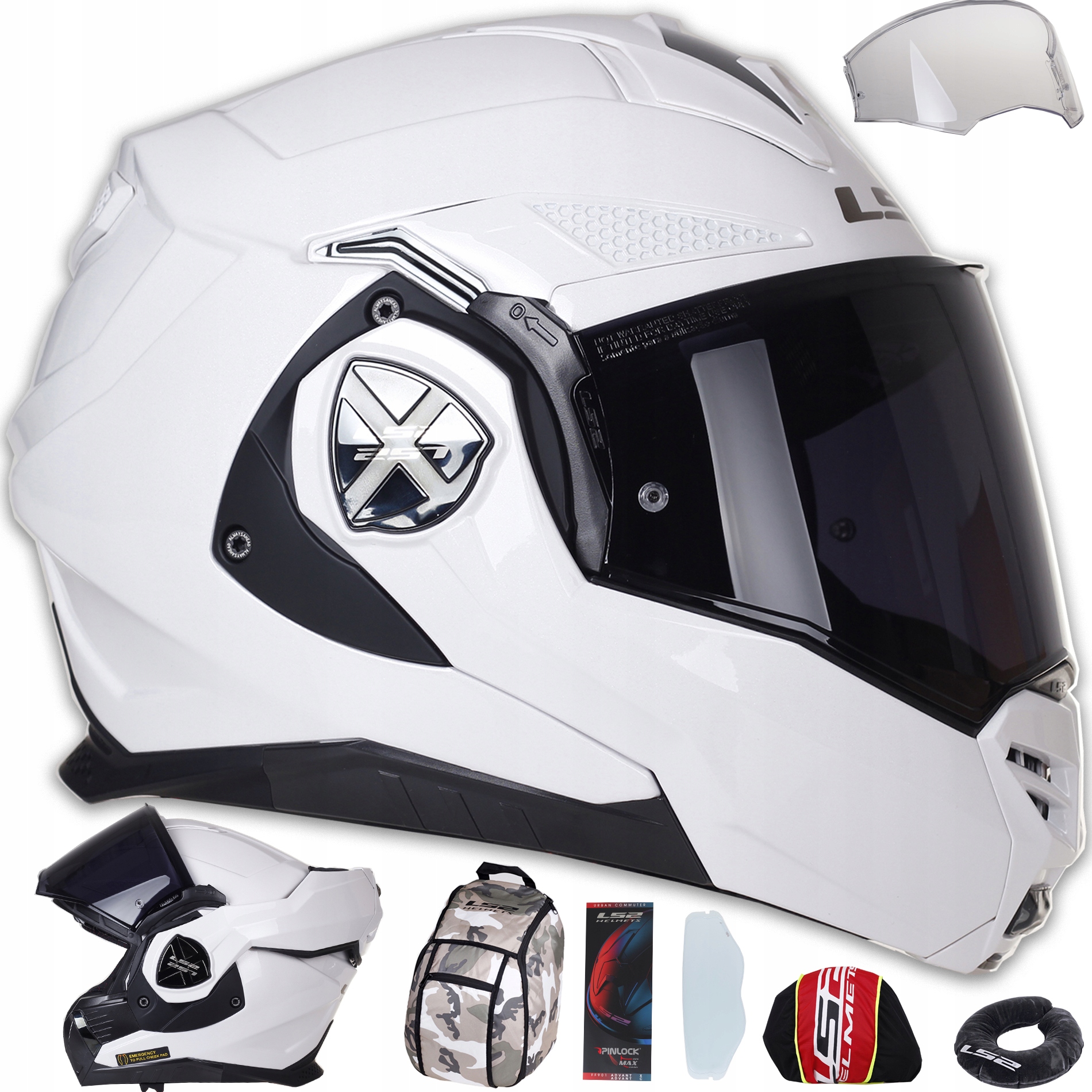 

LS2 FF901 Advant X Szczękowy Kask Motocyklowy P/j