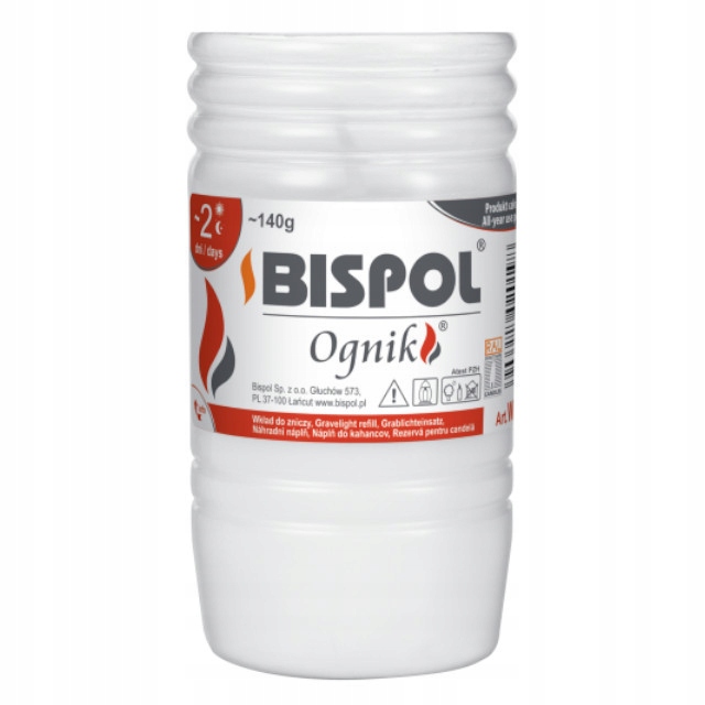 

Bispol Parafinowy wkład do zniczy Czas 48h, WP2