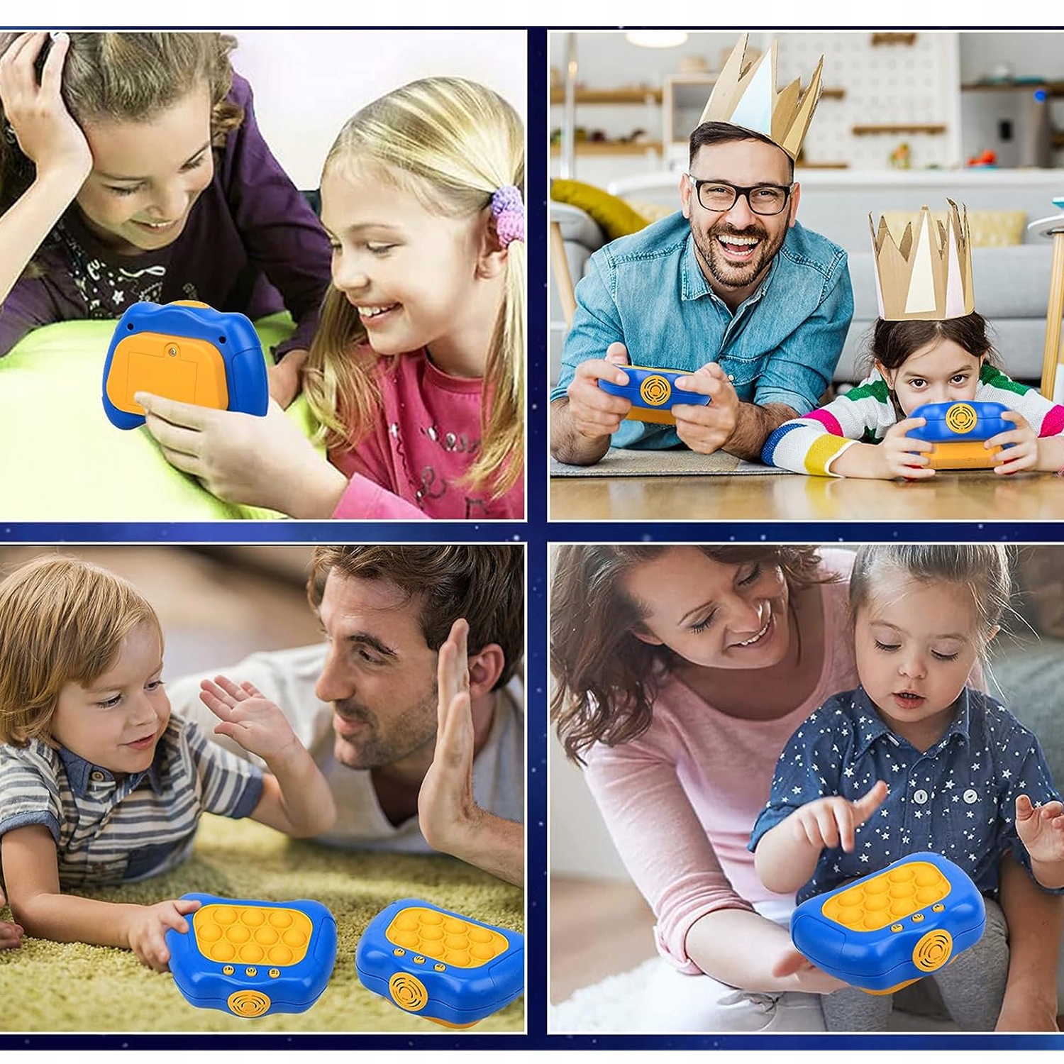 FIDGETOWA ZABAWKA SENSORYCZNA POP BUBBLE BĄBELKOWA ZABAWKA 4 TRYBY GRY Marka bez marki