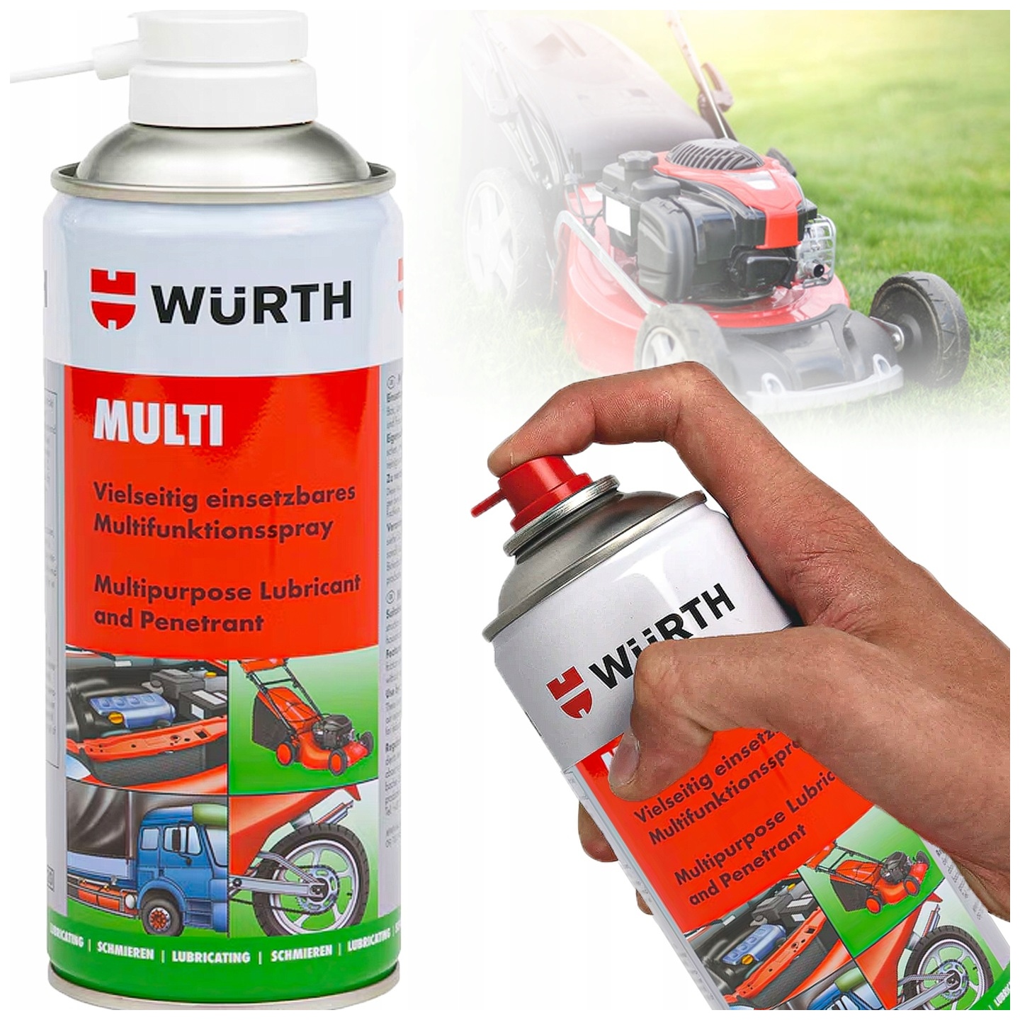 Uniwersalny Olej Do Konserwacji Smar Wielofunkcyjny Multi 400ml Wurth