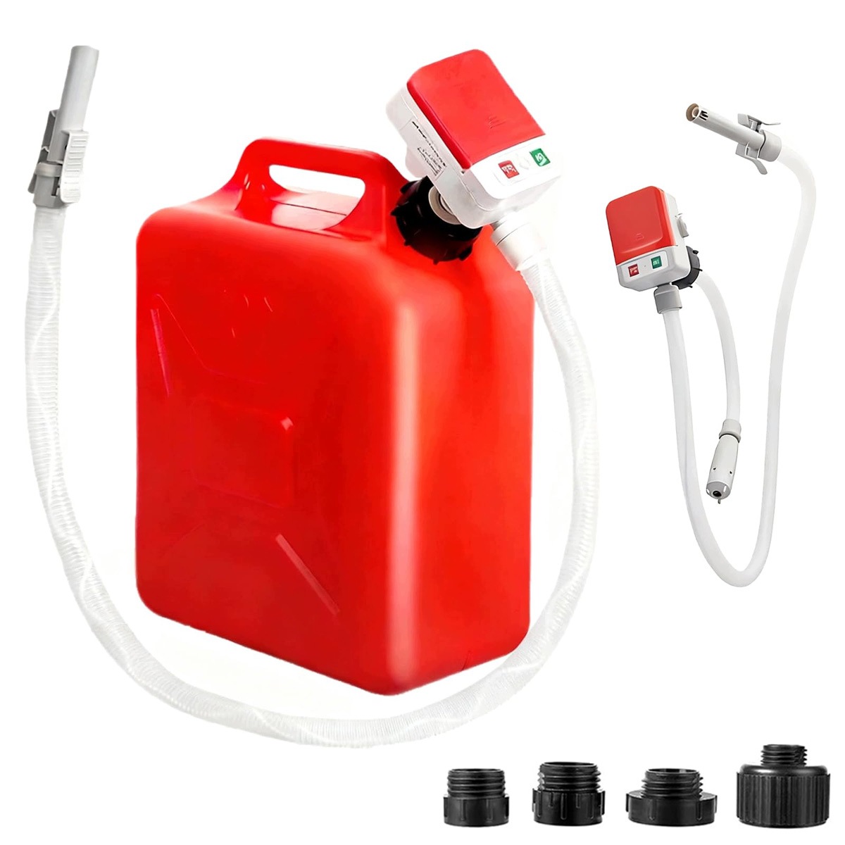 Elektryczna Pompka Do Paliwa Usb Automatyczny Stop, 9L/MIN, 4 Adaptery
