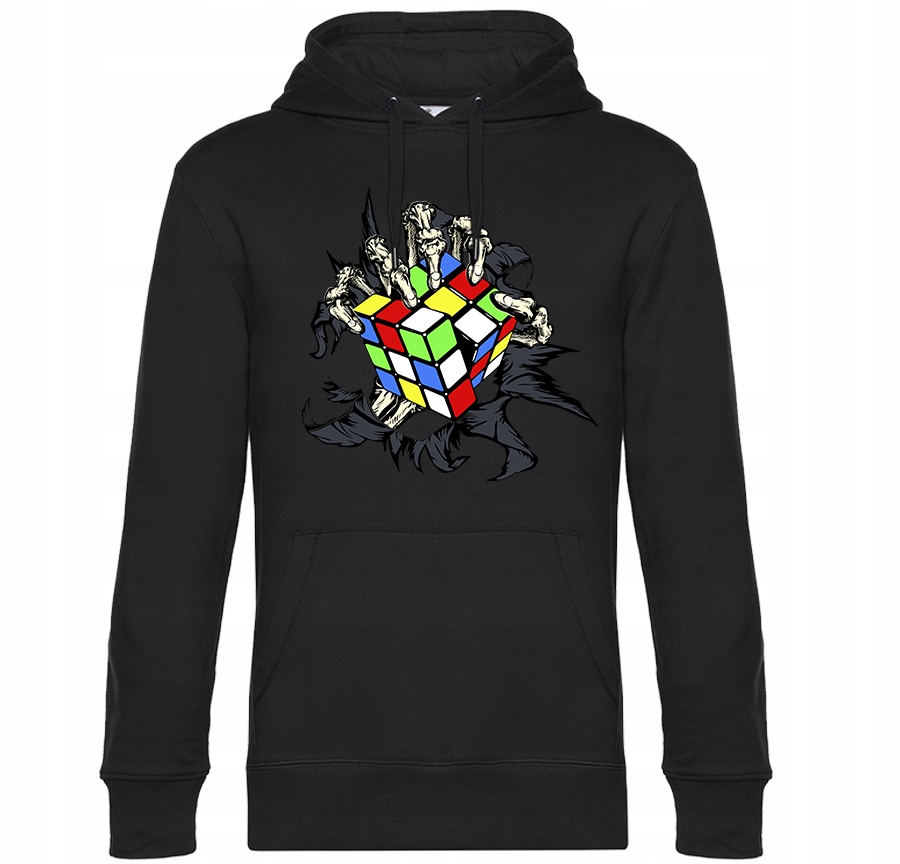 

Bluza Kostka Puzzle Zagadka Szkielet Łapka XL