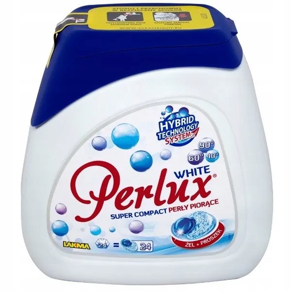 

Perlux Perły kapsułki do prania Białego, 24 sztuki