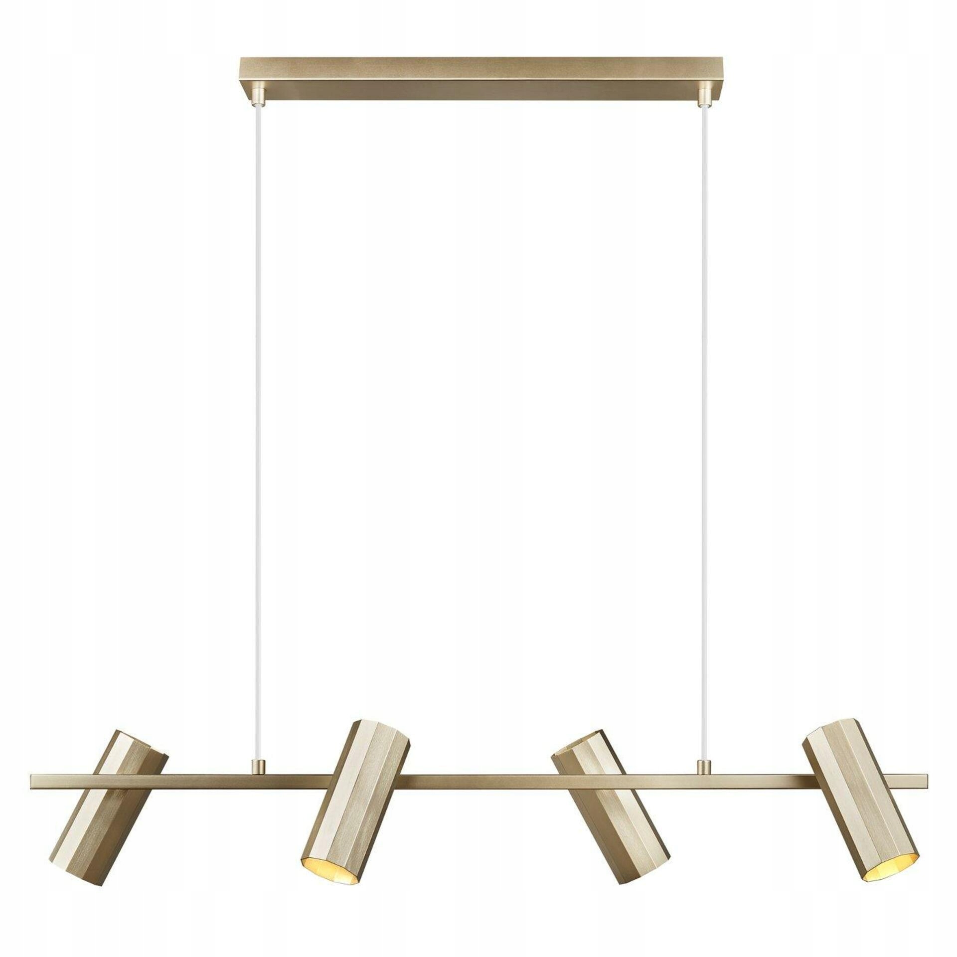 Nordlux Alanis 4 závesné svietidlo, mosadzné, 4xGU10, 900 mm, IP20