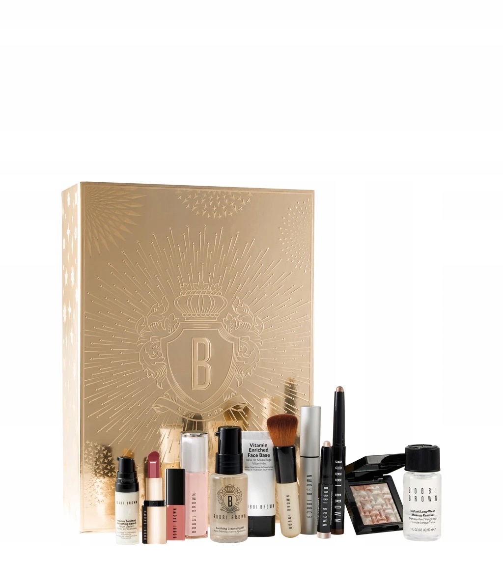 Адвент-календарь Bobbi Brown 12 Days of Glow, 12 средств для макияжа и ухода