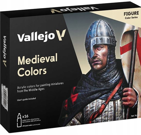 Vallejo: 70.142 Model Color Středověké Barvy (16 X 18 ML)