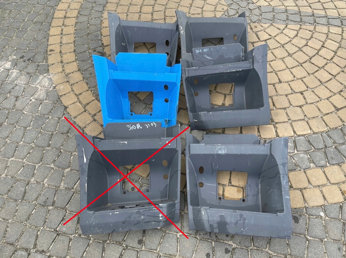 Stopnica Stopień Schodki Mercedes Actros MP 4