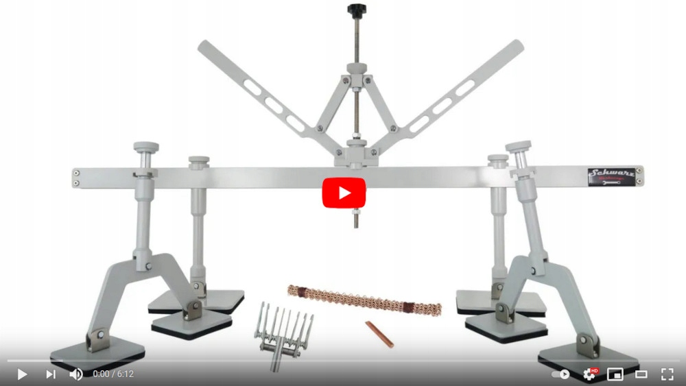 Zestaw Puller Panelowy SPOTER 1100mm Pulling bar EAN 5904507001636