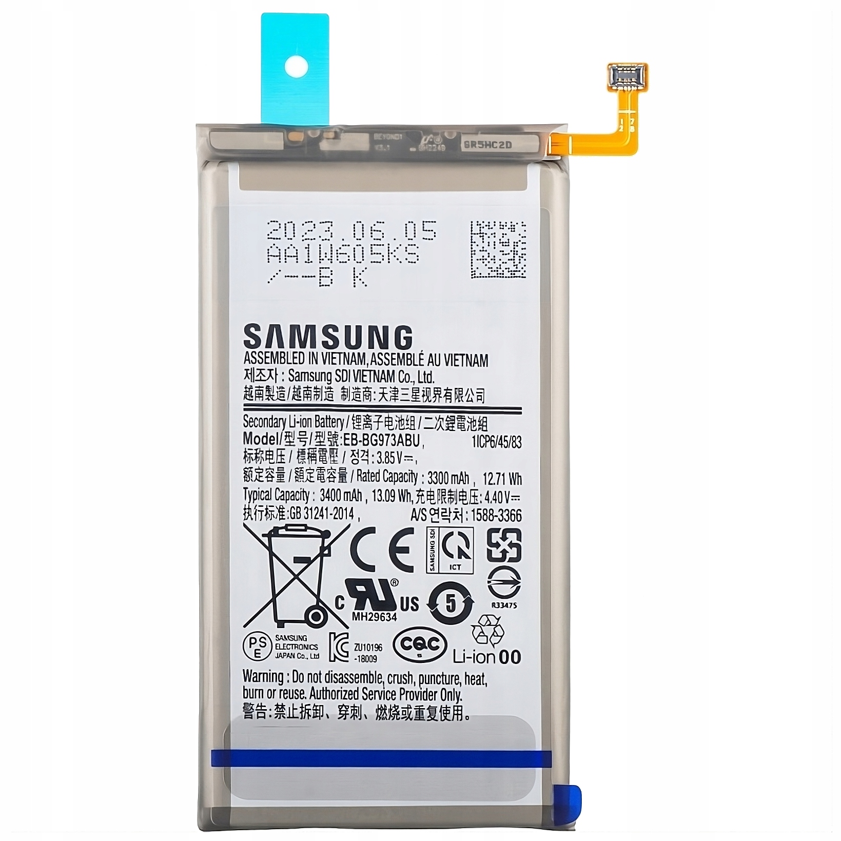 Bateria Do Samsung Galaxy Note 10 Samsung 3300 mAh