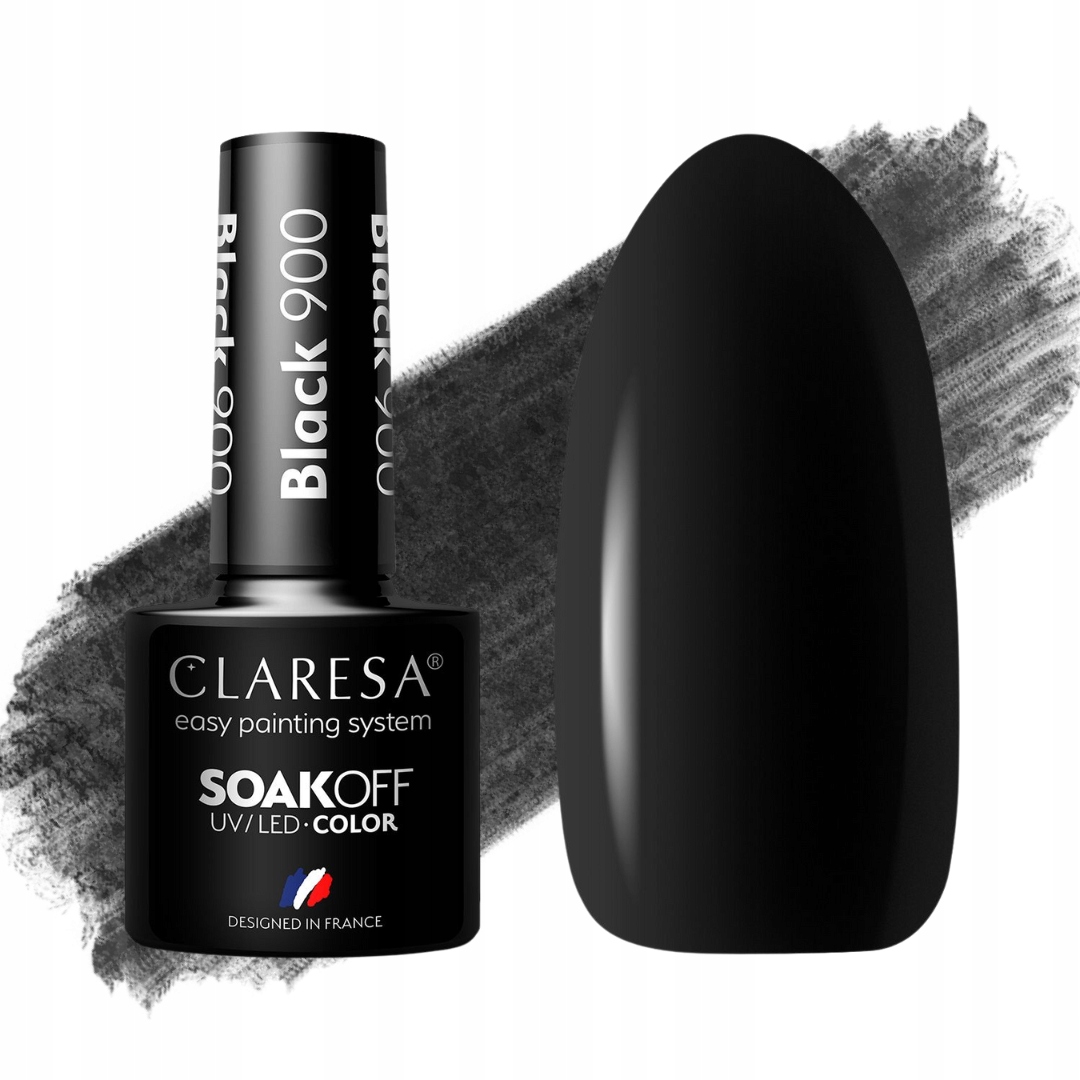 

Claresa Lakier Hybrydowy Black 900 5ml