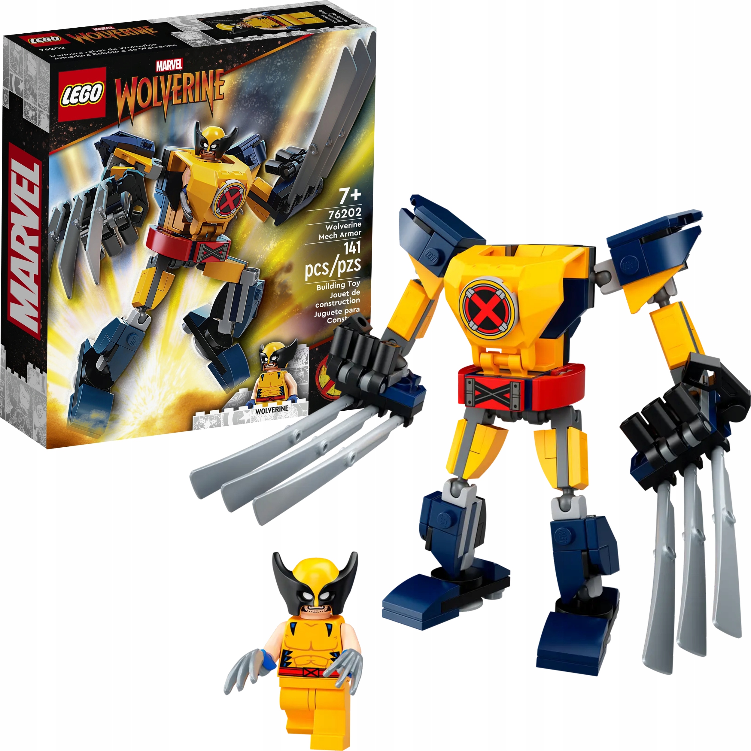 Lego Heroes Wolverinova mechanická brnění – 76202