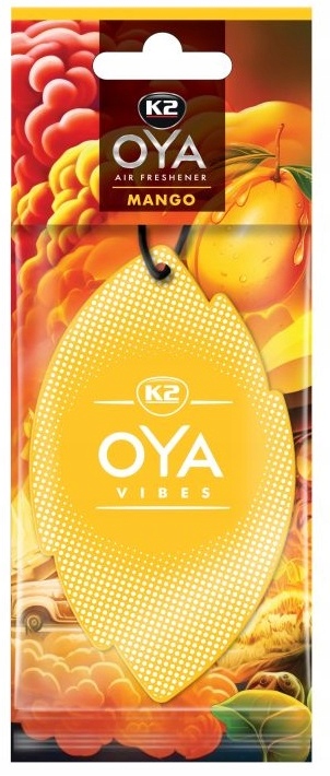 zapach samochodowy odświeżacz K2 OYA VIBES MANGO Rodzaj zawieszki