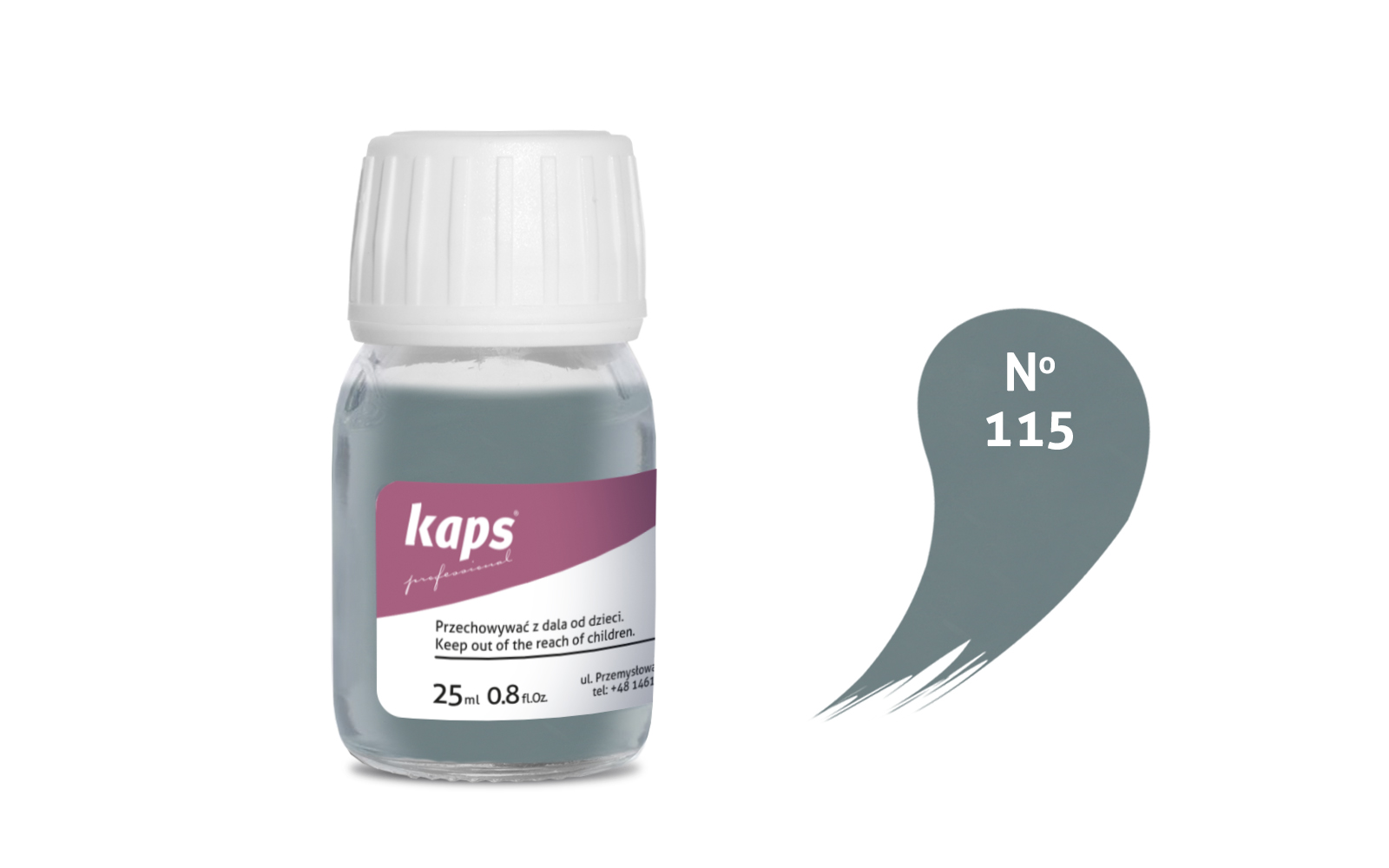 

Farba do skóry naturalnej i syntetycznej Kaps